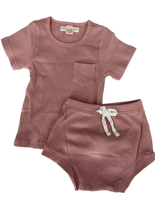 Muave shirt set
