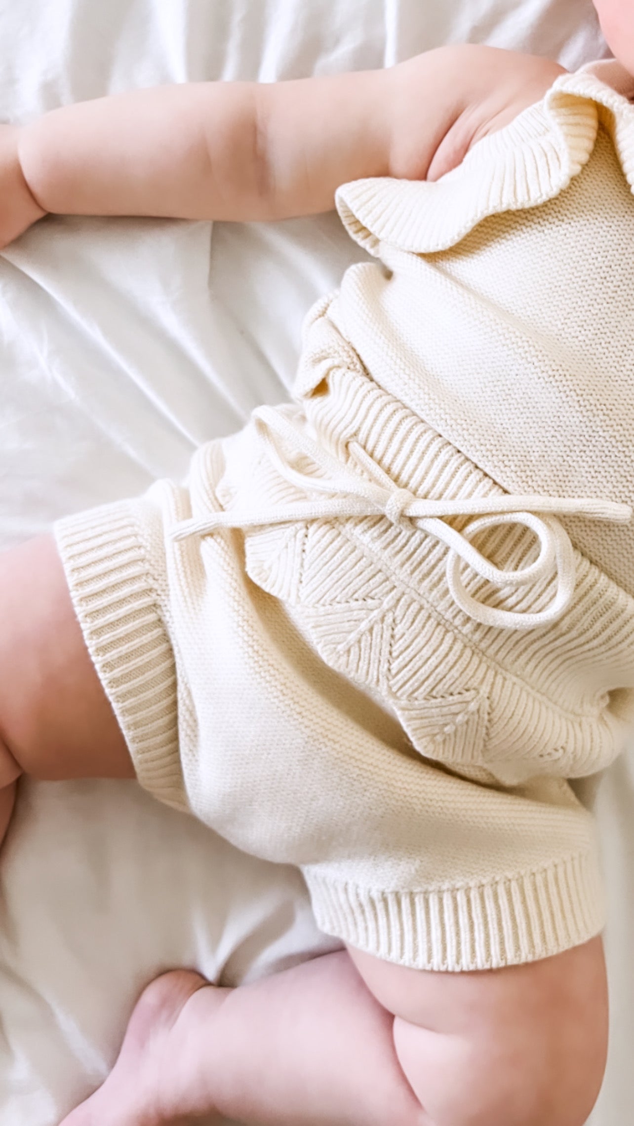 Ivory knit set