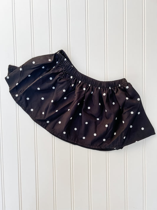 Polka dot tube top
