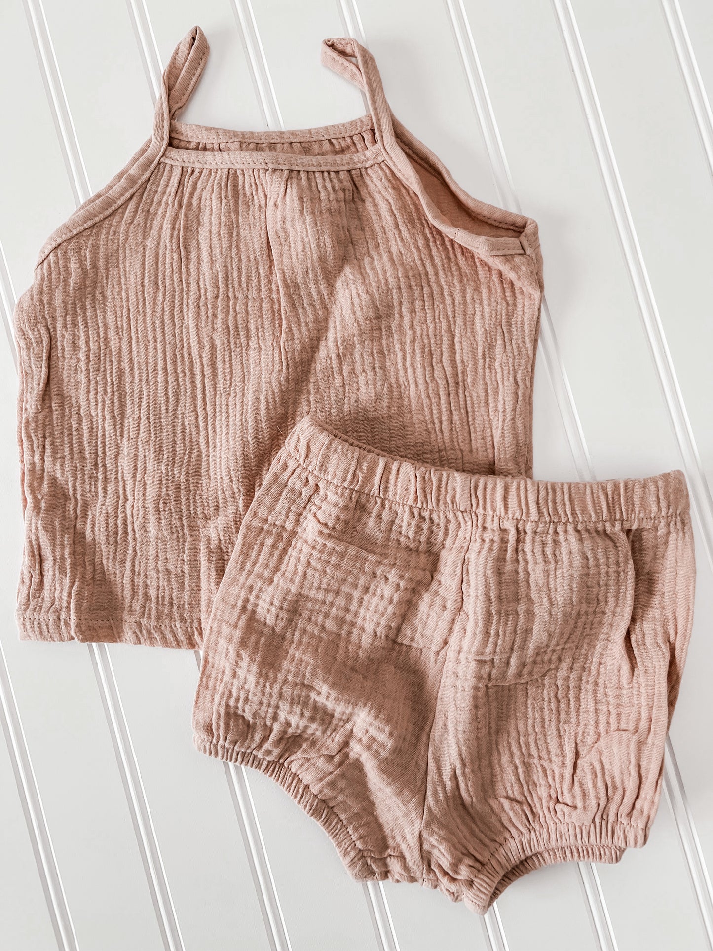 Muave muslin set